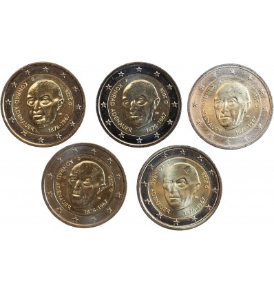 2 Euros allemagne 2026 Konrad Adenauer