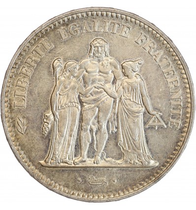 50 Francs Hercule Variété Avers de la 20 Francs