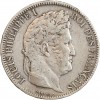 5 Francs Louis-Philippe Ier Tête Laurée Tranche En Relief