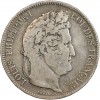 5 Francs Louis-Philippe Ier Tête Laurée Tranche En Relief