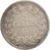 5 Francs Louis-Philippe Ier Tête Laurée Tranche En Relief