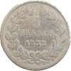 5 Francs Louis-Philippe Ier Tête Laurée Tranche En Relief