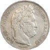 5 Francs Louis-Philippe Ier Tête Laurée Tranche en Relief