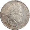 5 Francs Louis-Philippe Ier Tête Laurée Tranche En Relief