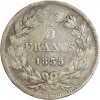 5 Francs Louis-Philippe Ier Tête Laurée Tranche En Relief