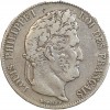 5 Francs Louis-Philippe Ier Tête Laurée Tranche En Relief