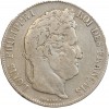 5 Francs Louis-Philippe Ier Tête Laurée Tranche en Relief