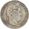5 Francs Louis-Philippe Ier Tête Laurée Tranche En Relief