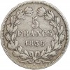 5 Francs Louis-Philippe Ier Tête Laurée Tranche En Relief