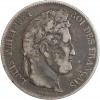 5 Francs Louis-Philippe Ier Tête Laurée Tranche En Relief