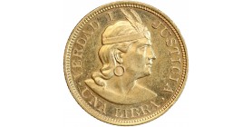 Avers : tête d'indien à droite