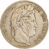 5 Francs Louis-Philippe Ier Tête Laurée Tranche En Relief