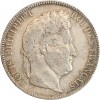 5 Francs Louis-Philippe Ier Tête Laurée Tranche En Relief