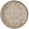 5 Francs Louis-Philippe Ier Tête Laurée Tranche En Relief