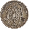 5 Francs Napoléon III Tête Laurée Second Empire