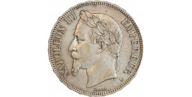 5 Francs Napoléon III Tête Laurée Second Empire