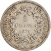 5 Francs Hercule Troisième République