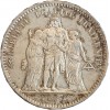 5 Francs Hercule Troisième République