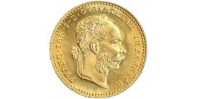 Avers : buste à droite de l'empereur François Joseph Ier