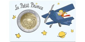 2 Euros France 2026 Petit Prince  - L'avion