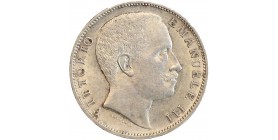 2 Lires Victor Emmanuel III Italie Argent - Italie Reunifiee