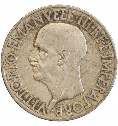 20 Lires Victor Emmanuel III Italie Argent - Italie Réunifiée