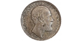 10 Ore Oscar II - Variété A - Suède Argent