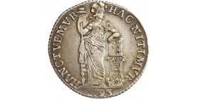 1 Gulden  - Pays Bas Argent - West-Friesland