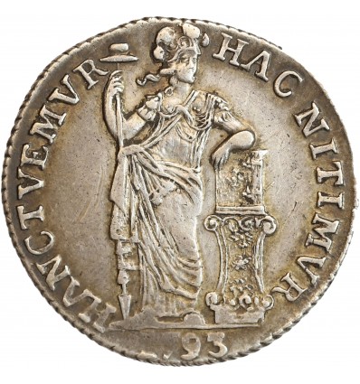 1 Gulden  - Pays Bas Argent - West-Friesland