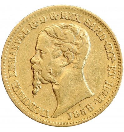 20 Lires Victor Emmanuel II - Italie Sardaigne