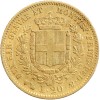 20 Lires Victor Emmanuel II - Italie Sardaigne