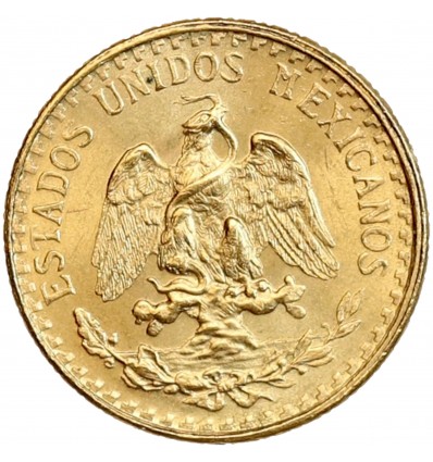 2 Pesos Or - Mexique