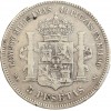 5 Pesetas Alphonse XII Espagne Argent