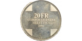 20 Francs le Pont du Diable, conte populaire suisse - Suisse Argent - Confederation