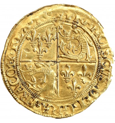 Ecu d'Or au Soleil du Dauphiné 1er Type - François Ier