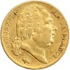 20 Francs Louis XVIII Buste Nu