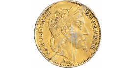 20 Francs Napoléon III Tête Laurée - Faux en Platine