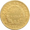 20 Francs Napoléon Ier "Cent Jours" Tête Laurée