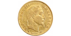 10 Francs Napoléon III Tête Laurée