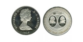20 Couronnes Elisabeth II Iles Turks et Caà¯cos Argent