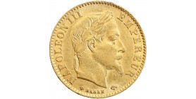 10 Francs Napoléon III Tête Laurée