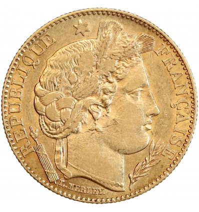 10 Francs Cérès Troisième République