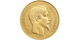 50 Francs Napoléon III Tête Nue
