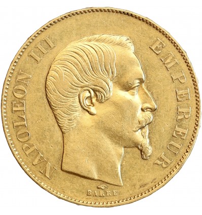 50 Francs Napoléon III Tête Nue