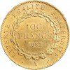100 francs or Génie de la République debout