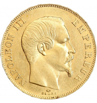 50 Francs Napoléon III Tête Nue