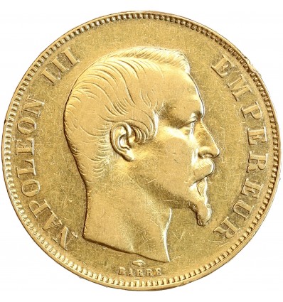 50 Francs Napoléon III Tête Nue