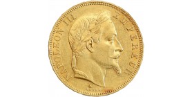50 Francs Napoléon III Tête laurée