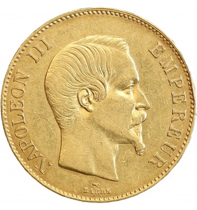 100 Francs Napoléon III Tête Nue
