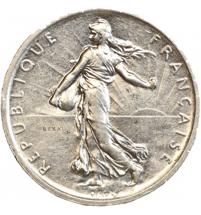 Essai de 5 Francs Semeuse Argent - Grand 5